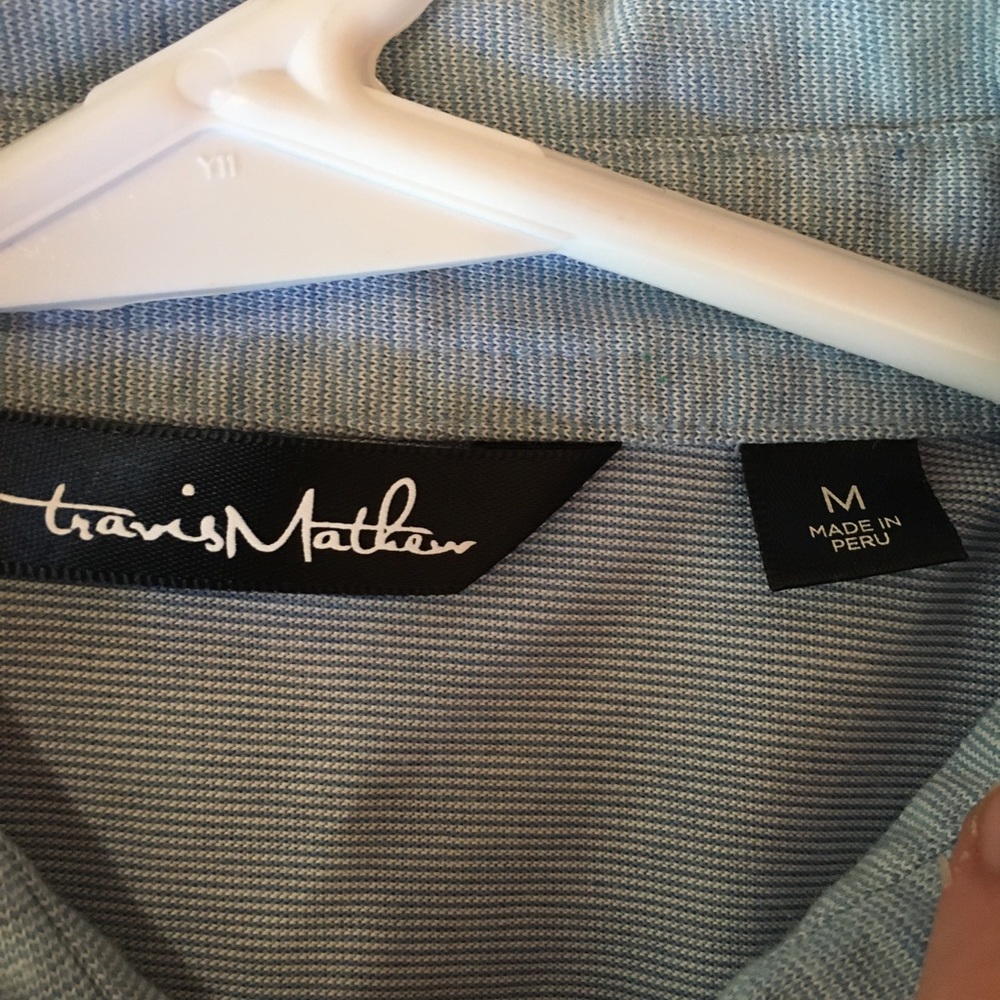 Travis Mathew Blue Polo - Picture 4 of 5